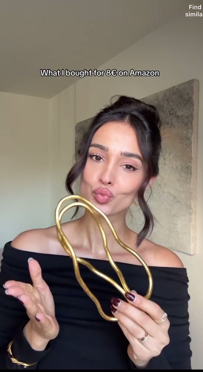 Goddess Shape Shifting Choker-Gold