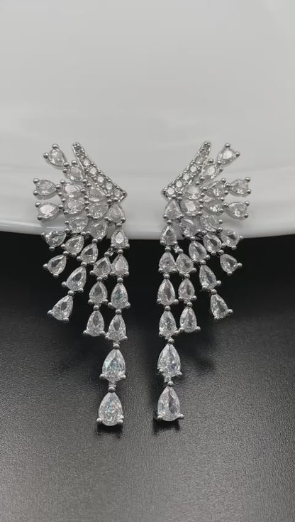 Piranha Diamond Earrings