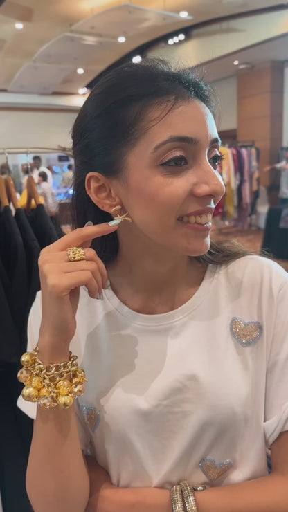 Floating Star F&B Bali Earrings