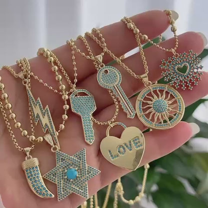 Feroza Necklace Collection-8 Design Options