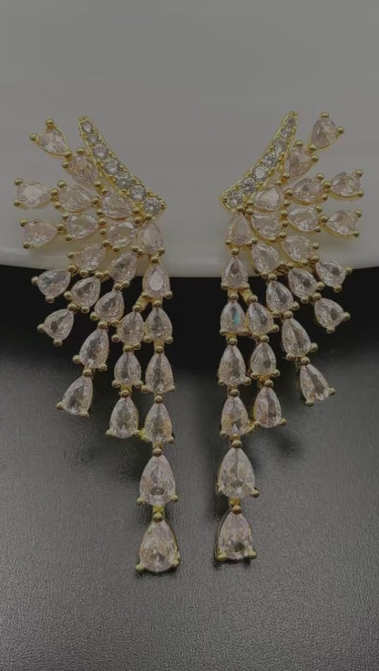 Piranha Diamond Earrings